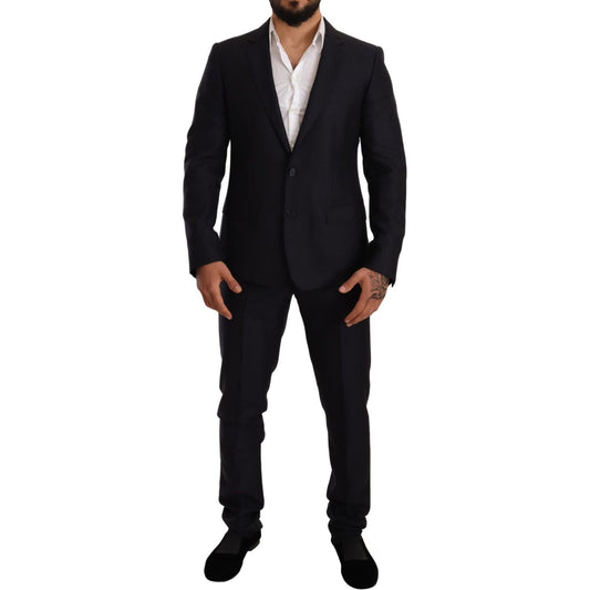 Dolce & GabbanaElegant Slim Fit Jacquard Suit in BlueMcRichard Designer Brands£1389.00