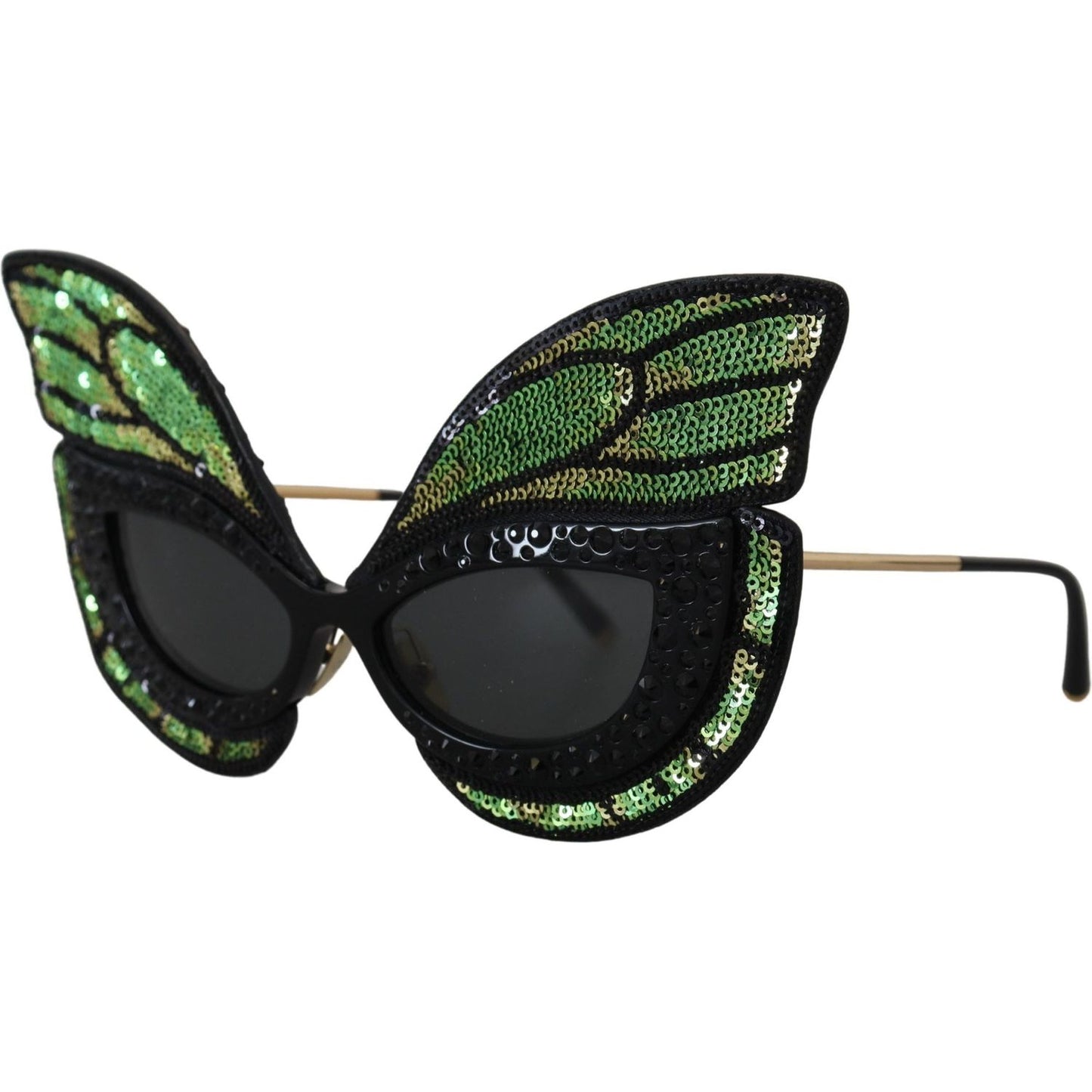 Dolce & Gabbana Exquisite Sequined Butterfly Sunglasses exquisite-sequined-butterfly-sunglasses