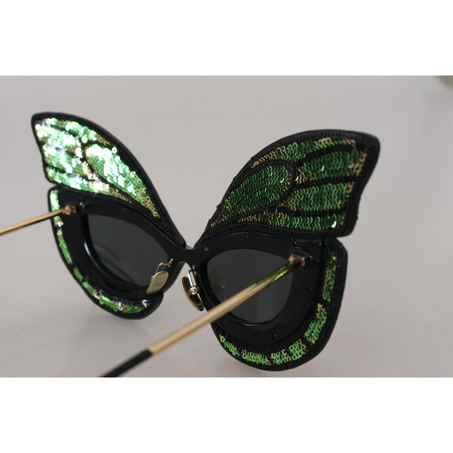 Dolce & Gabbana Exquisite Sequined Butterfly Sunglasses exquisite-sequined-butterfly-sunglasses