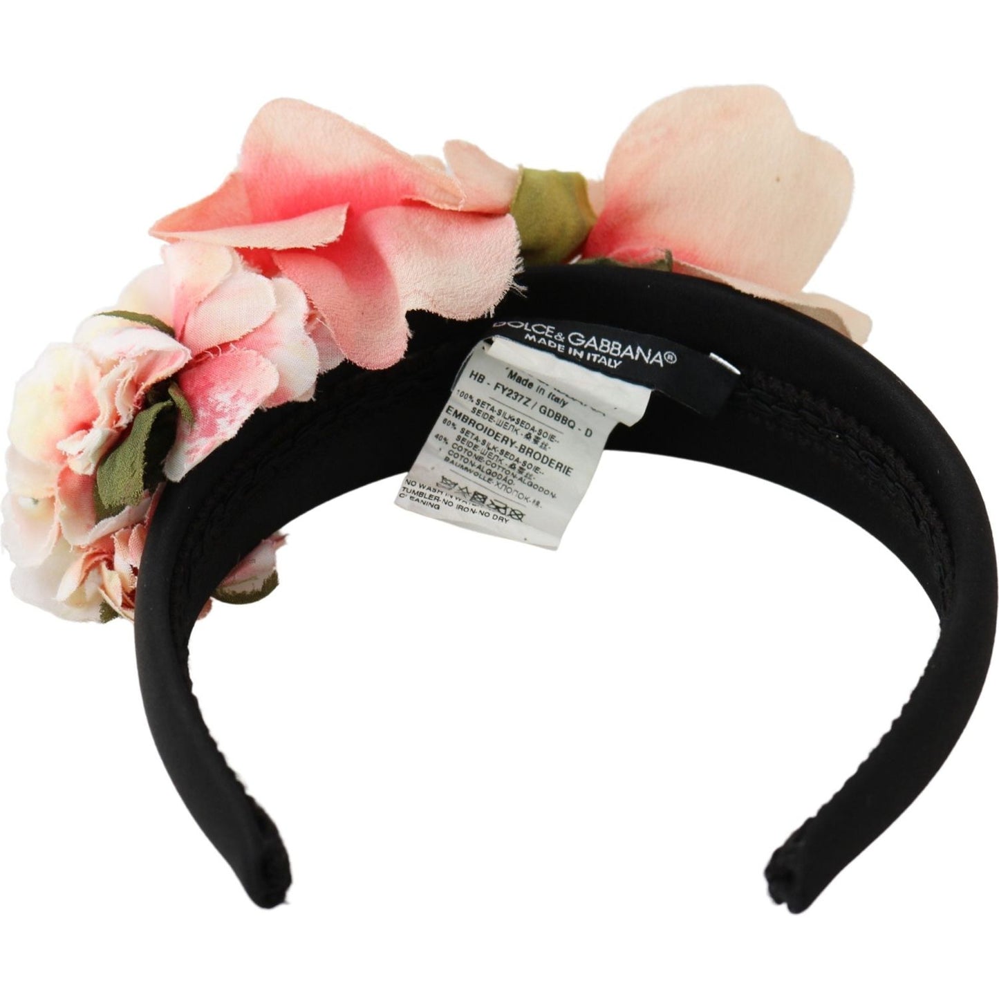 Dolce & Gabbana Elegant Silk Designer Headband Tiara elegant-silk-designer-headband-tiara