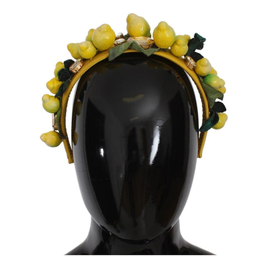 Dolce & GabbanaExquisite Silk Crystal Lemon Headband DiademMcRichard Designer Brands£839.00