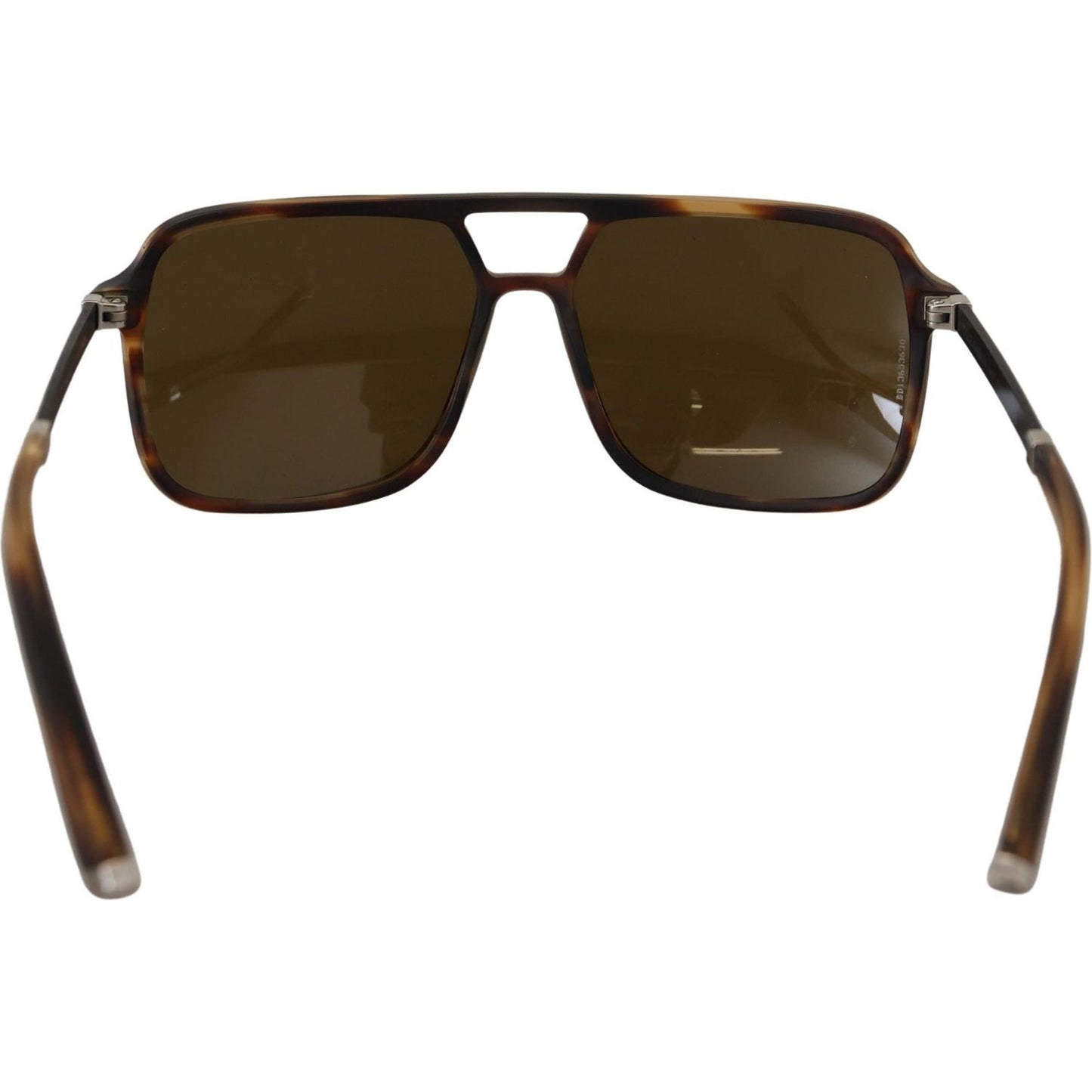 Dolce & Gabbana | Chic Basalto Collection Brown Sunglasses| McRichard Designer Brands   