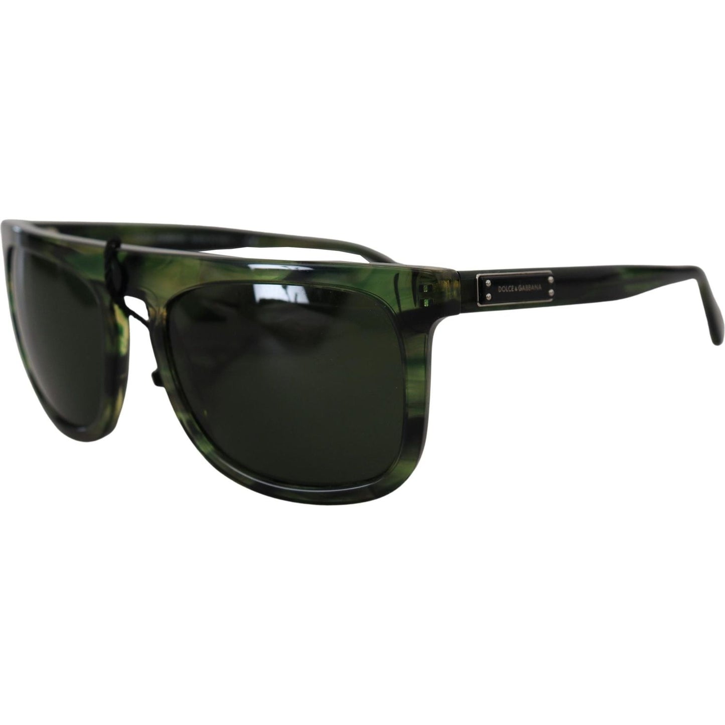 Dolce & Gabbana Chic Green Acetate Women's Sunglasses green-acetate-full-rim-frame-women-dg4288-sunglasses