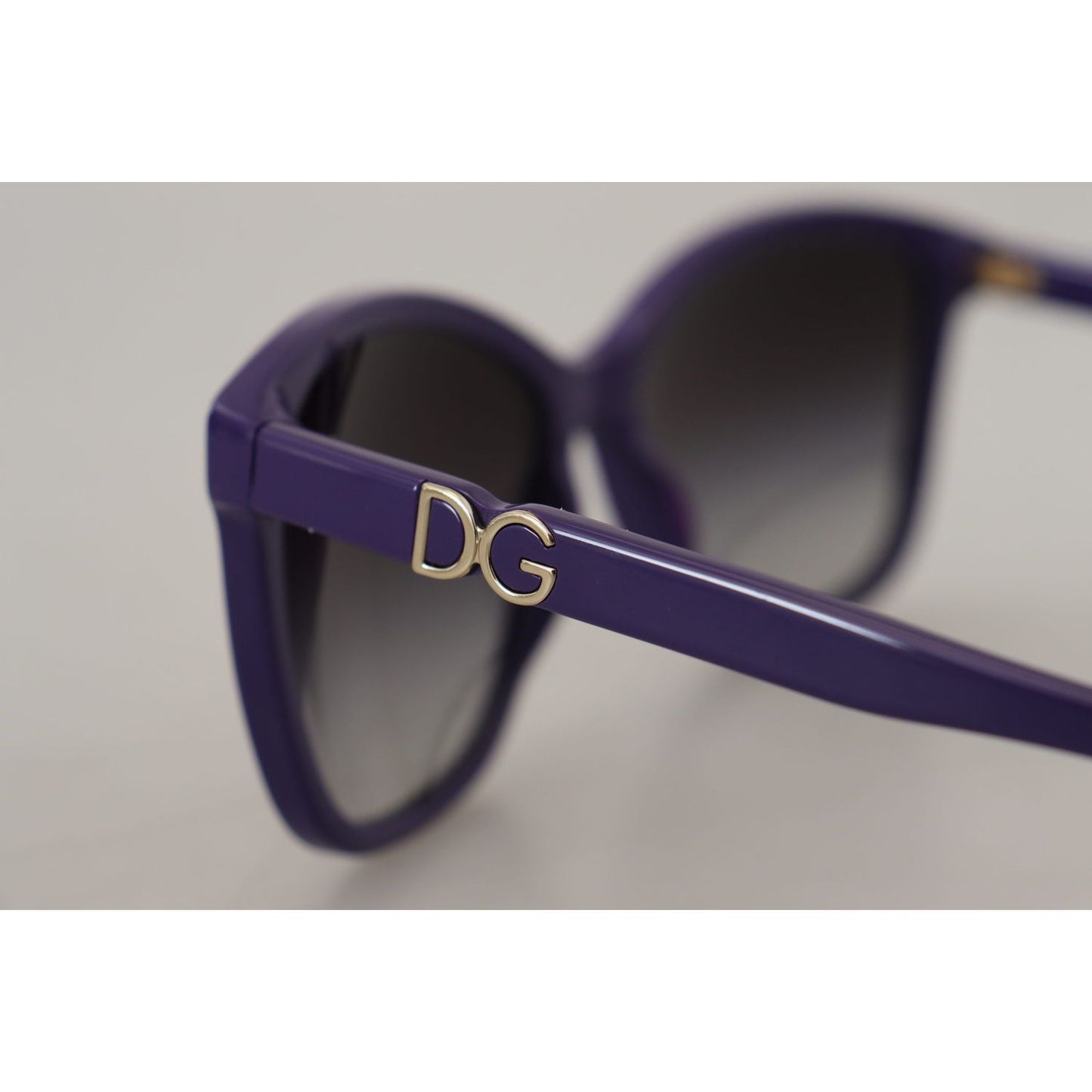Dolce & Gabbana Elegant Violet Round Sunglasses for Women violet-acetate-frame-round-shades-dg4170m-sunglasses