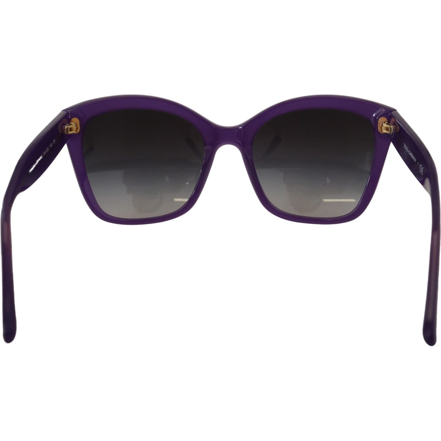 Dolce & Gabbana Elegant Purple Gradient Lens Sunglasses purple-acetate-square-full-rim-dg4240-sunglasses