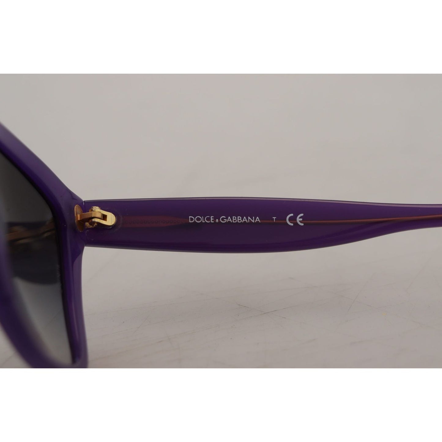 Dolce & Gabbana Elegant Purple Gradient Lens Sunglasses purple-acetate-square-full-rim-dg4240-sunglasses
