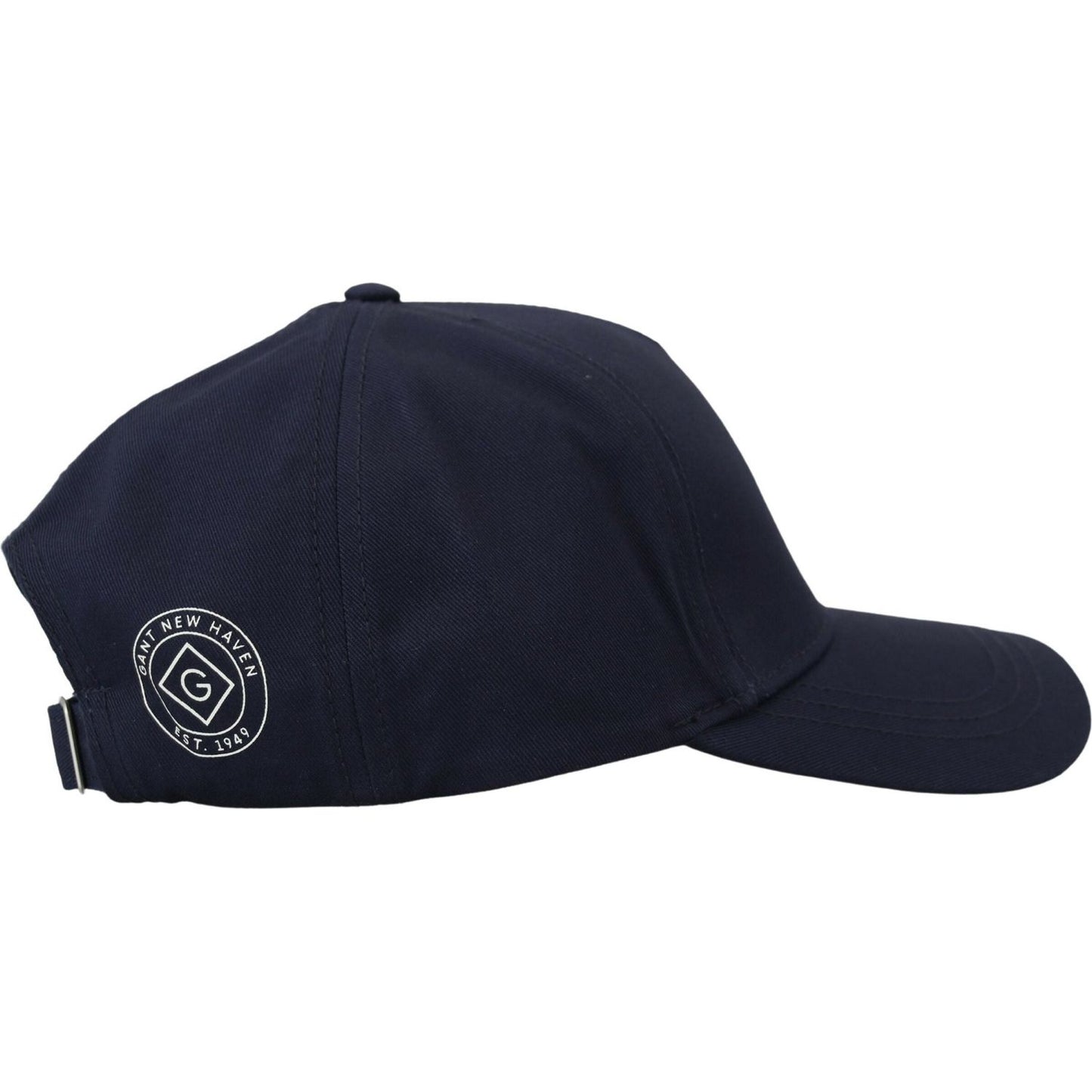 Gant Elegant Blue Cotton Baseball Hat blue-cotton-logo-print-baseball-cap-casual-hat