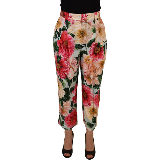 Exquisite Silk High Waist Pants