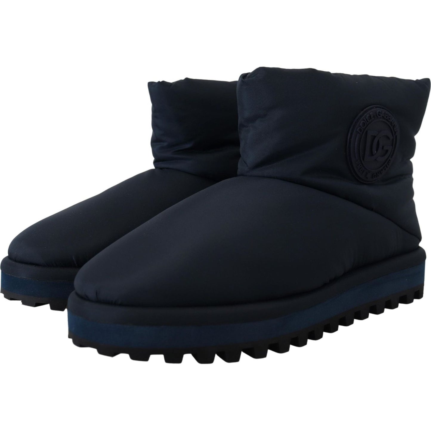 Dolce & GabbanaElegant Ankle Height Blue Boots for Sophisticated StyleMcRichard Designer Brands£419.00