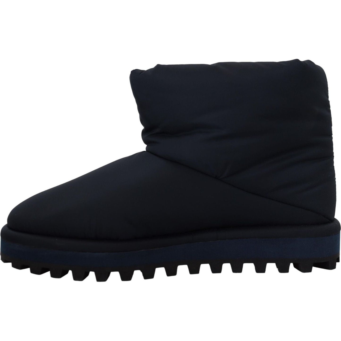 Dolce & Gabbana | Elegant Ankle Height Blue Boots for Sophisticated Style| McRichard Designer Brands   