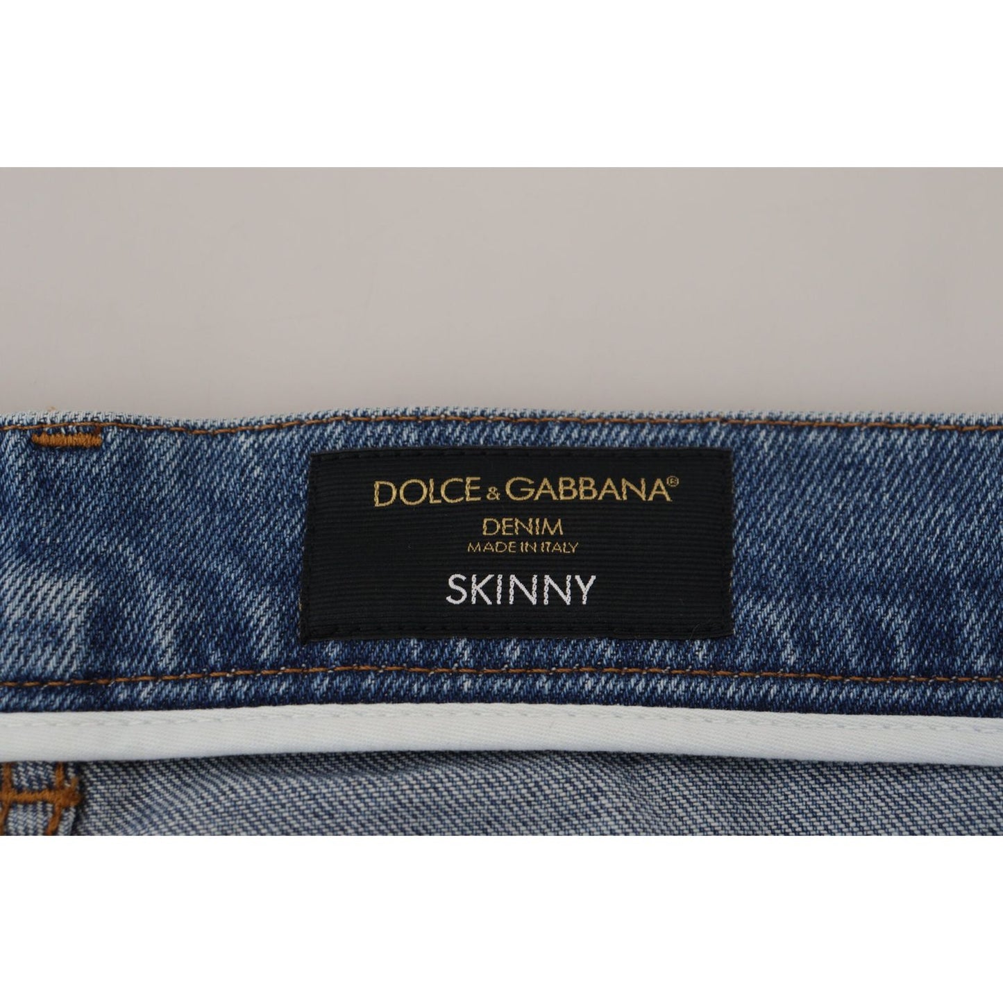 Dolce & GabbanaExquisite Italian Skinny Denim JeansMcRichard Designer Brands£379.00