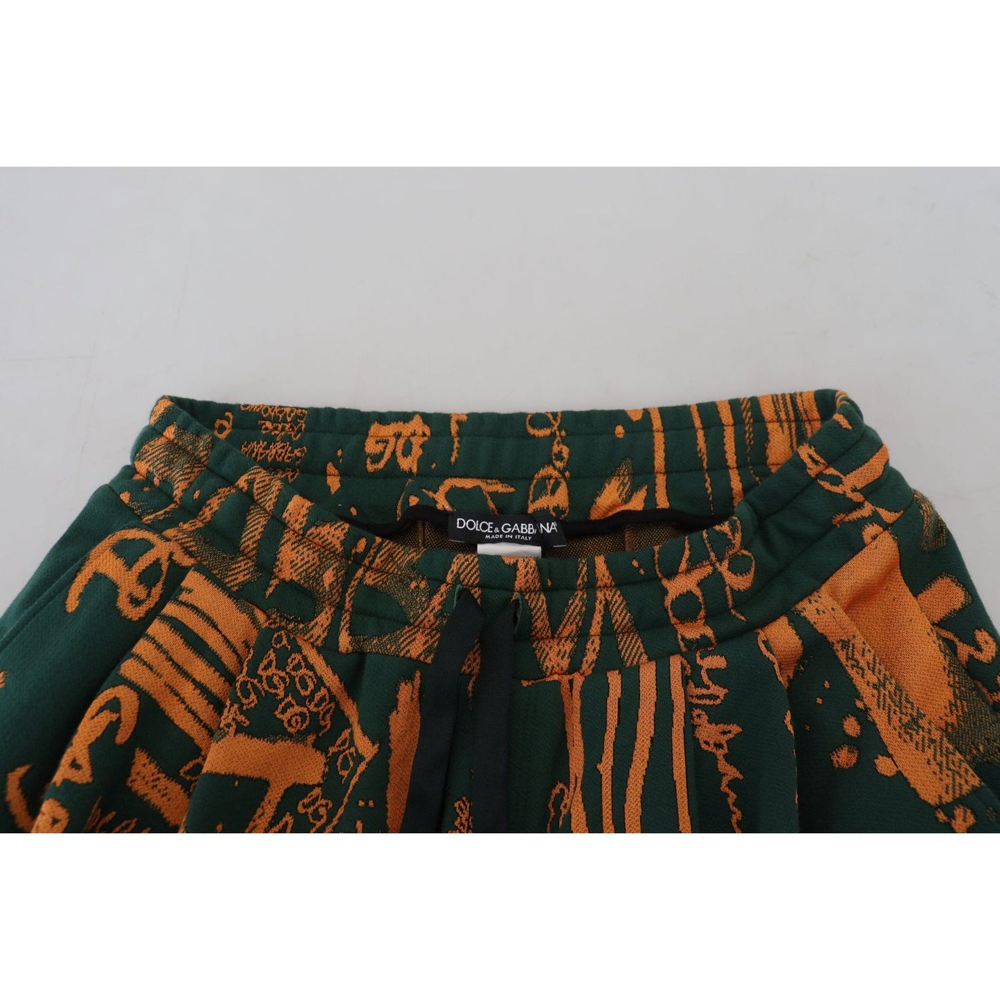 Dolce & Gabbana | Multicolor Silk Blend Jogger Cargo Pants| McRichard Designer Brands   