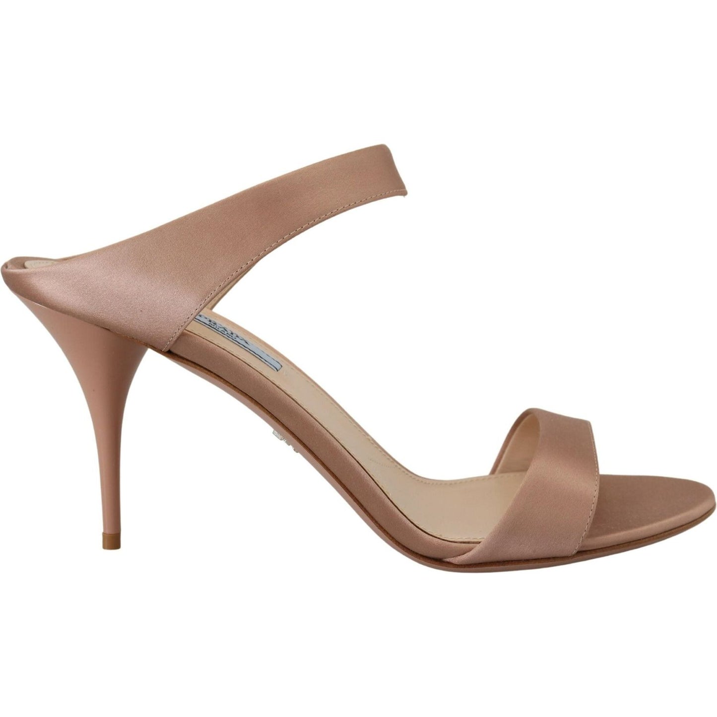 Prada Glimmering Rose Gold Leather Heels glimmering-rose-gold-leather-heels