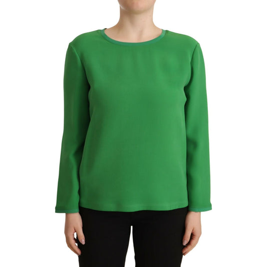 ArmaniElegant Silk Long Sleeve Sweater in Lush GreenMcRichard Designer Brands£939.00