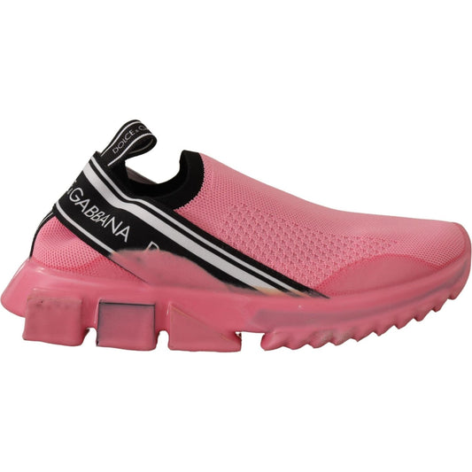 Dolce & GabbanaChic Pink Sorrento Slip-On SneakersMcRichard Designer Brands£479.00