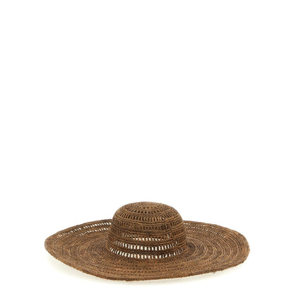 Ibeliv Brown Raffia Sunhat