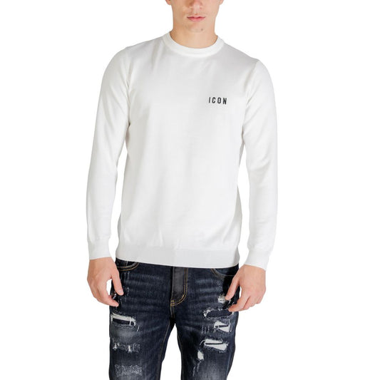 Icon White Viscose Sweatshirt 1728,71956299936,Clothing,Icon,IT44 | S,IT46 | M,Men,New with tags,Sweaters - Clothing,Sweatshirts - Sweaters - Clothing,White
