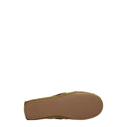 Isabel Marant Green Leather Slip-On Loafers