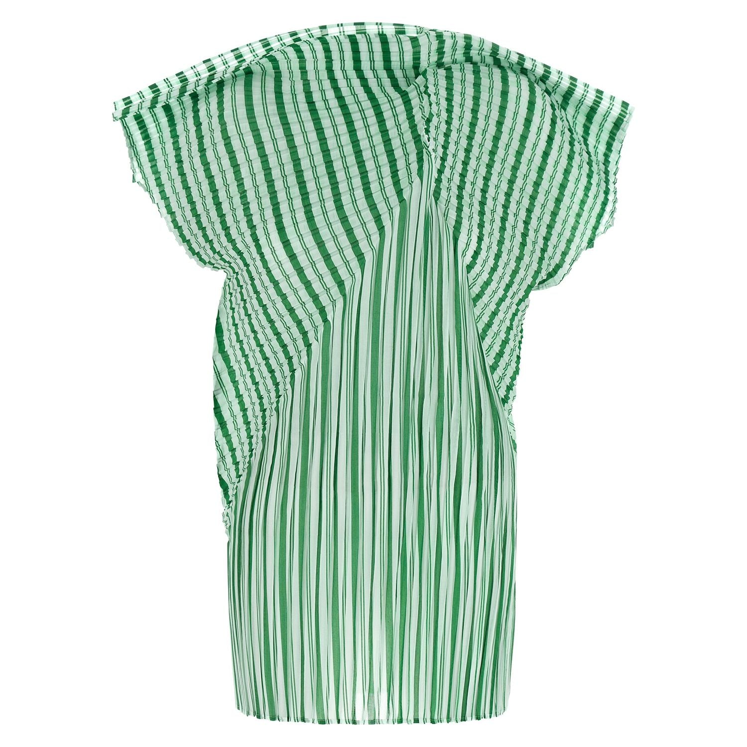 Issey Miyake Bicolor Polyester Pattern Shirt