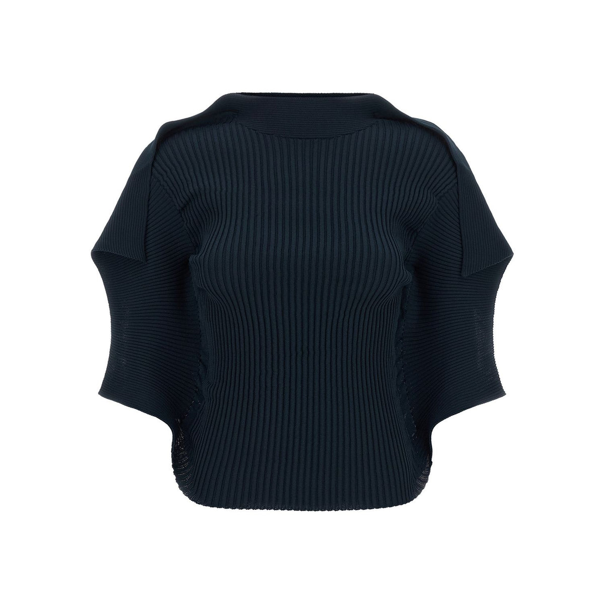 Issey Miyake Blue Polyester Pattern Shirt