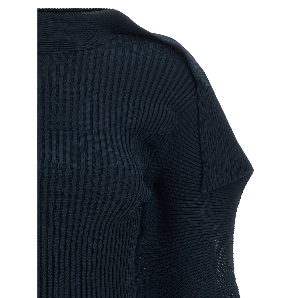 Issey Miyake Blue Polyester Pattern Shirt