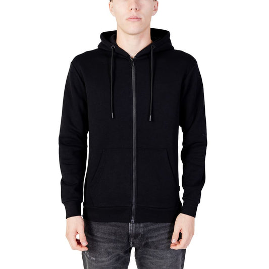 Jack Jones Black Polyester Hoodie Jack Jones
