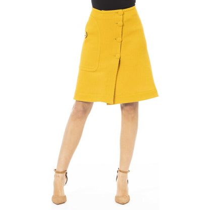 Jacob Cohen Skirts Category-Clothing,Clothing,Gender-Women,Jacob Cohen,JOLEF_01182N_200_Giallo,Made in Italy,Skirts,Skirts - Women - Clothing,Subcategory-Skirts,true,Women,Women > Clothing > Skirts,women >Bags,women>accessorries,Yellow