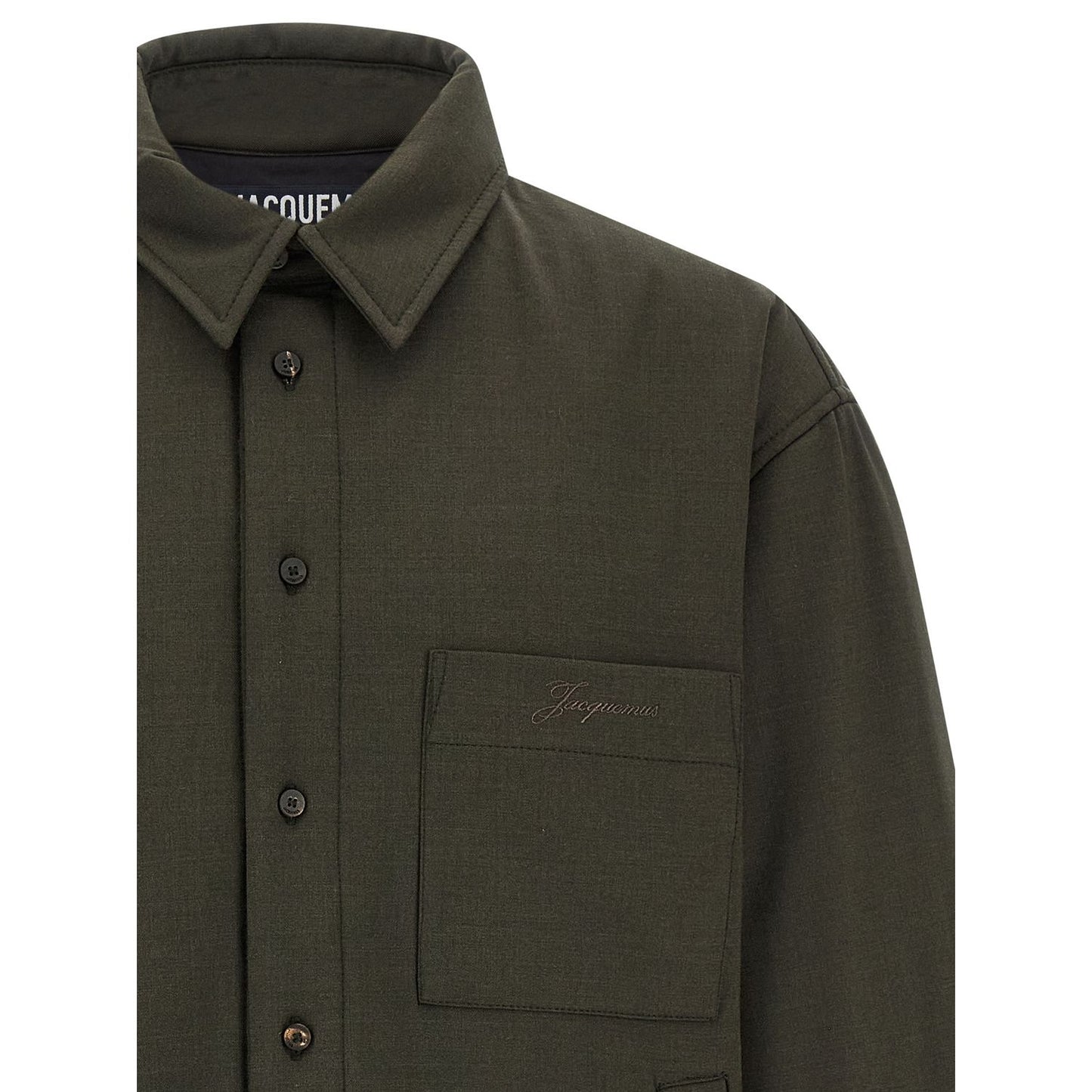 Jacquemus Bicolor Virgin Wool Shell Jacket