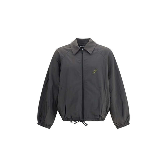 Jacquemus Gray Polyamide Full-Length Jacket