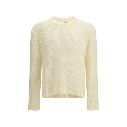 Jil Sander Bicolor Linen Sweatshirt 1728,72470364320,Bicolor,Clothing,IT46 | S,IT48 | M,Jil Sander,Men,New with tags,Sweaters - Clothing,Sweatshirts - Sweaters - Clothing