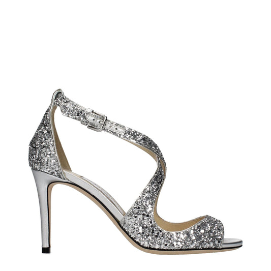 Jimmy Choo Gray Plastic Strap-On Sandals 1728,75667636384,EU36.5/US6.5,EU36/US6,EU37/US7,EU40/US10,EU41/US11,Gray,Jimmy Choo,New with tags,Sandals - Shoes,Shoes,Strap-Ons - Sandals - Shoes,Women