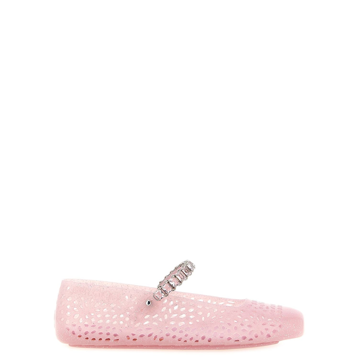 Jimmy Choo Multicolor Plastic Ballet Flats