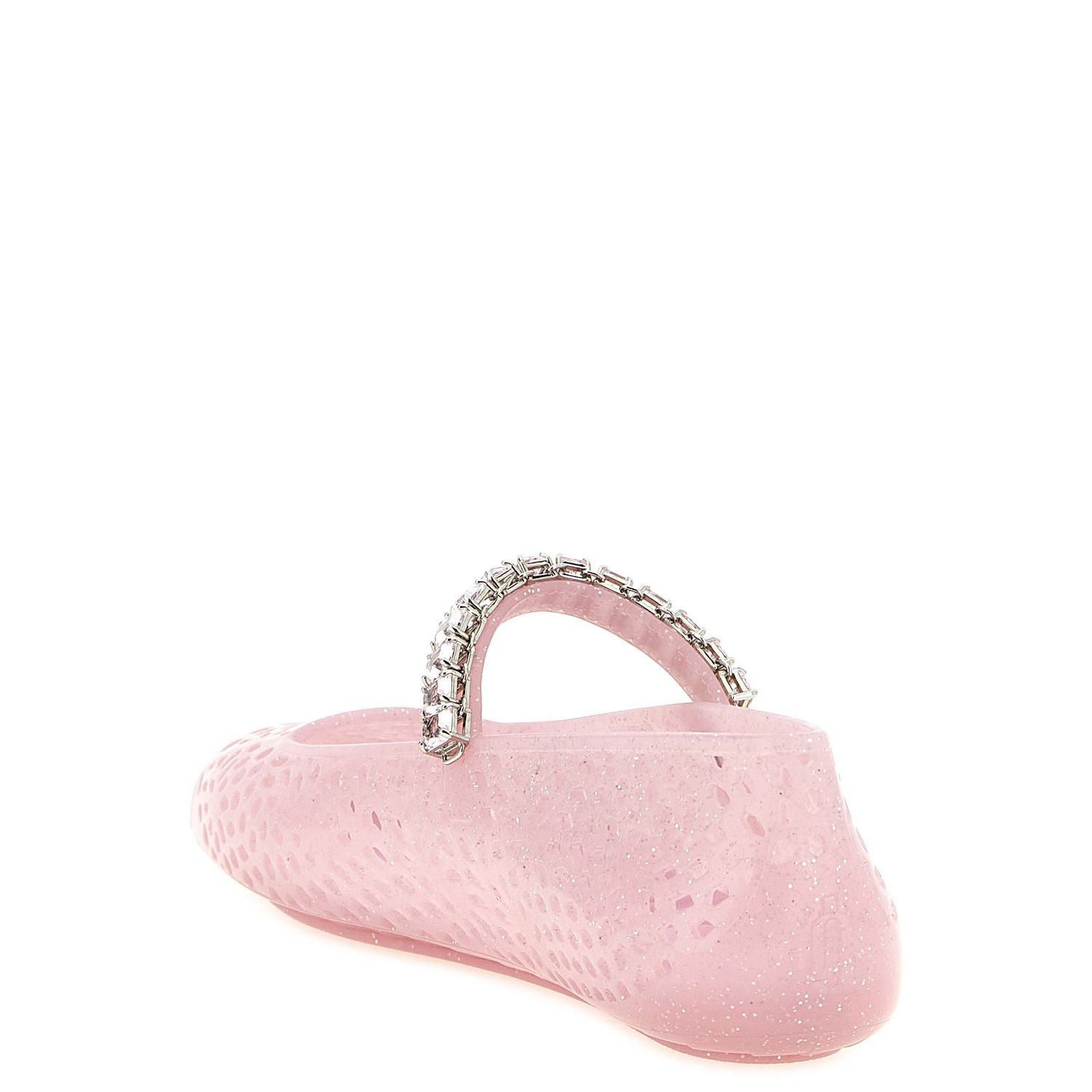 Jimmy Choo Multicolor Plastic Ballet Flats