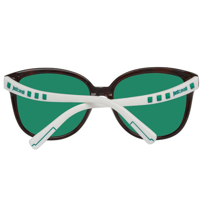 Just Cavalli Brown Plastic Sunglasses Just Cavalli