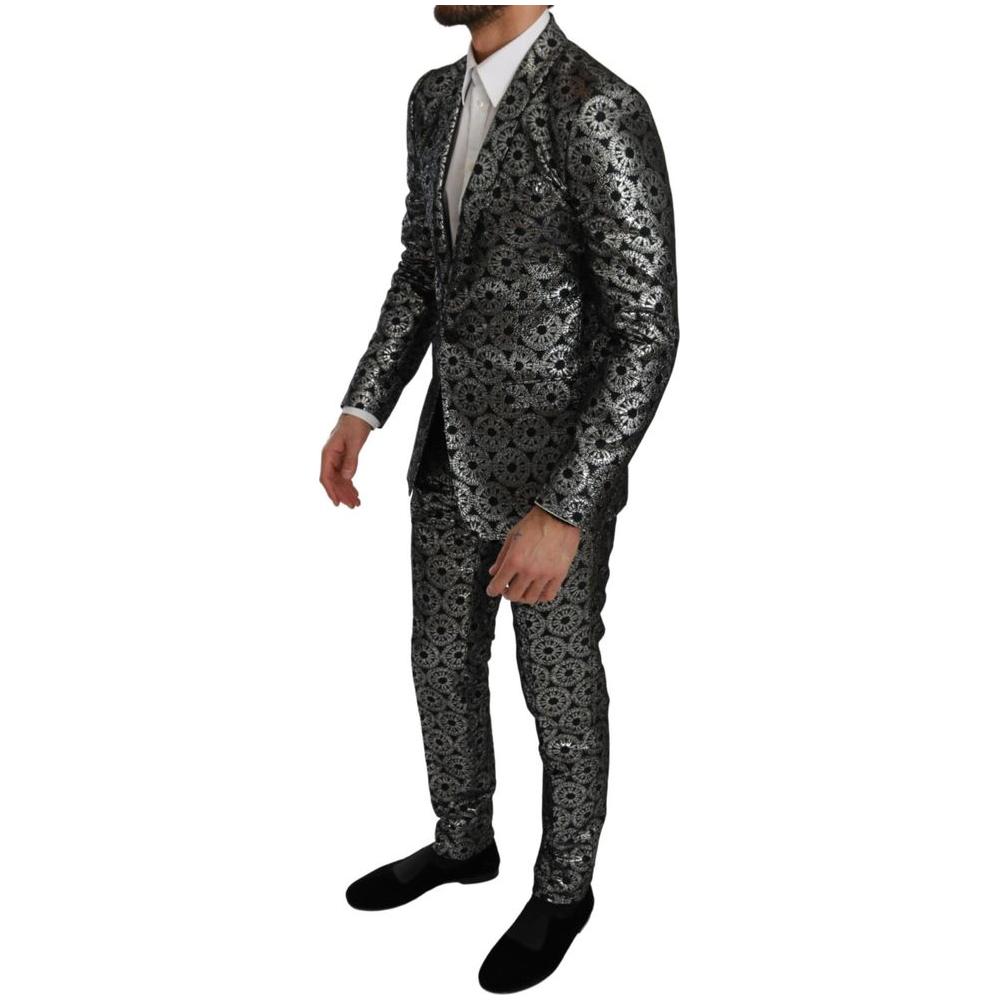 Dolce & Gabbana Silver  Suit silver-suit