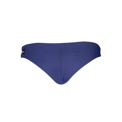 Karl Lagerfeld Blue Polyamide Women's Swim Brief Karl Lagerfeld