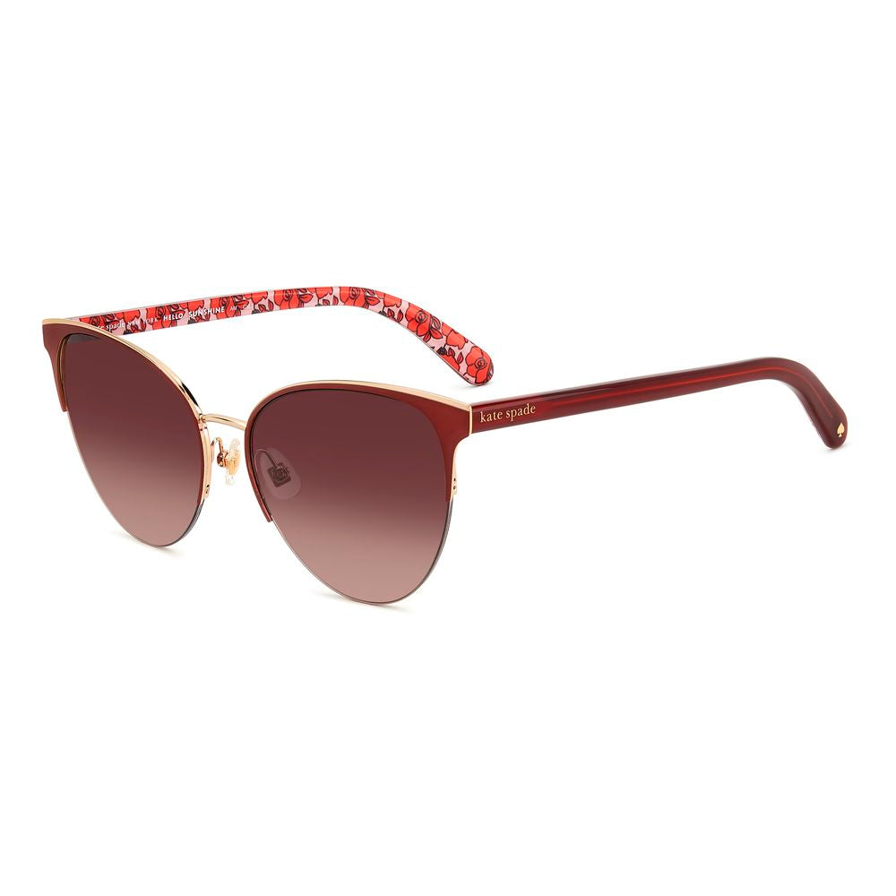 Kate Spade Red Metal Sunglasses