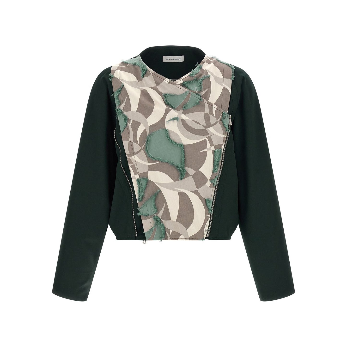 Kiko Kostadinov Multicolor Virgin Wool Shell Jacket