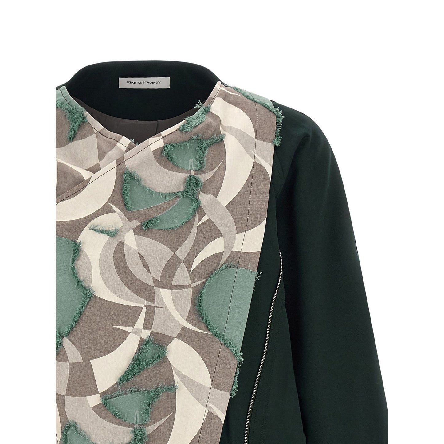 Kiko Kostadinov Multicolor Virgin Wool Shell Jacket