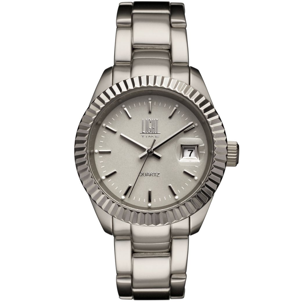 LIGHT TIME Mod. DIVER SILVER ALUMINIUM