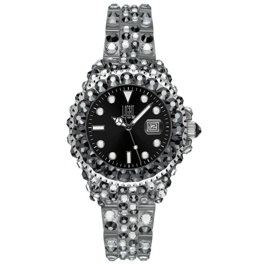 LIGHT TIME Mod. MEDITERRANEO - Full Strass / Black-0