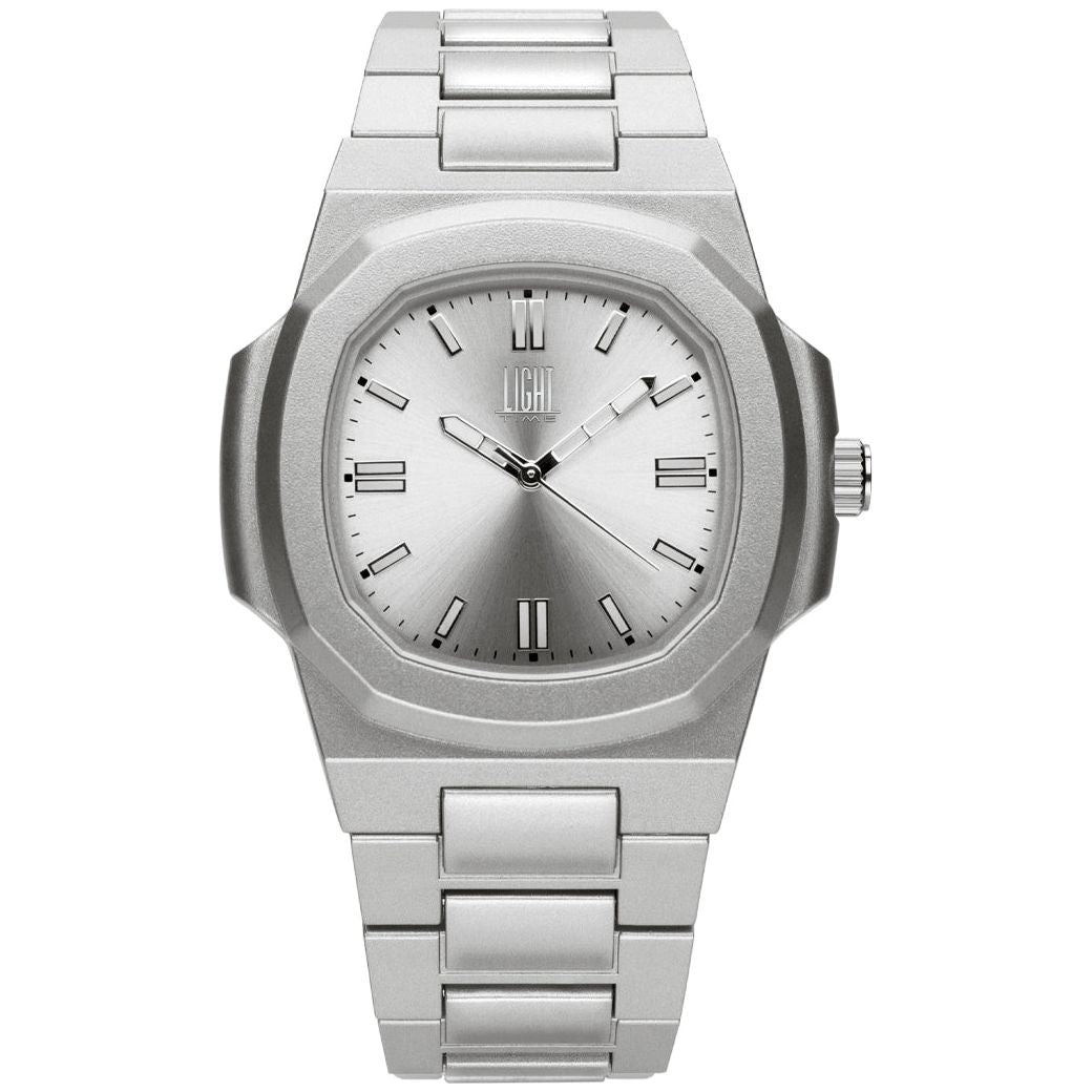 LIGHT TIME Mod. VELVET NAUTILUS - Silver Category-Watches,Gender-Men,Gender-Women,Gent,Gent Ready stocked Watches,Men,READY STOCKED WATCHES,Subcategory-Necklace,Subcategory-WatchesMen,Subcategory-WatchesWomen,Watches,Watches - Accessories,Watches for Men