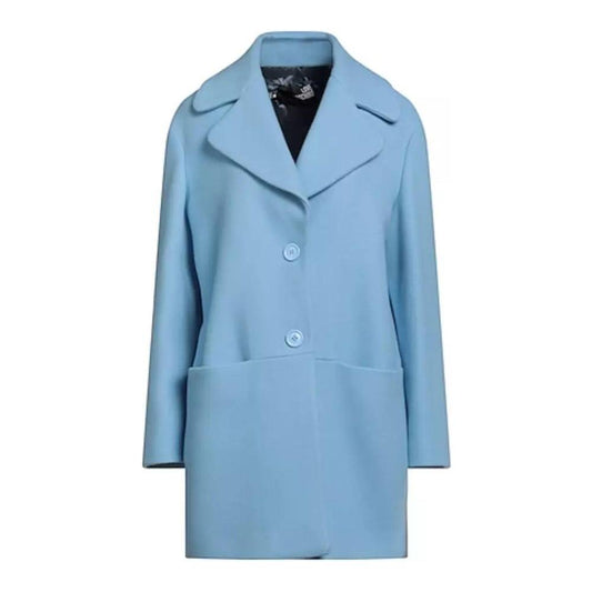 Moschino Light Blue  Jackets & Coat light-blue-jackets-coat