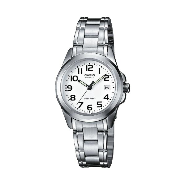 CASIO COLLECTION Mod. ONLY TIME SILVER Lady,READY STOCKED WATCHES,Wristwatch