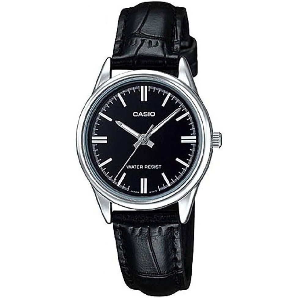 CASIO COLLECTION Mod. ONLY TIME LADY, LEATHER - BLACK