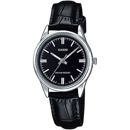 CASIO COLLECTION Mod. ONLY TIME LADY, LEATHER - BLACK