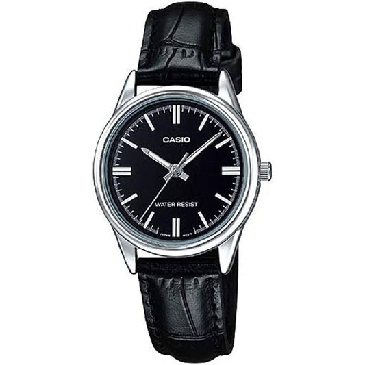 CASIO COLLECTION Mod. ONLY TIME LADY, LEATHER - BLACK