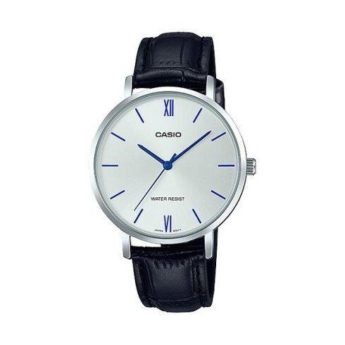 CASIO COLLECTION Mod. MINIMAL, LEATHER - SILVER Lady,READY STOCKED WATCHES,Wristwatch