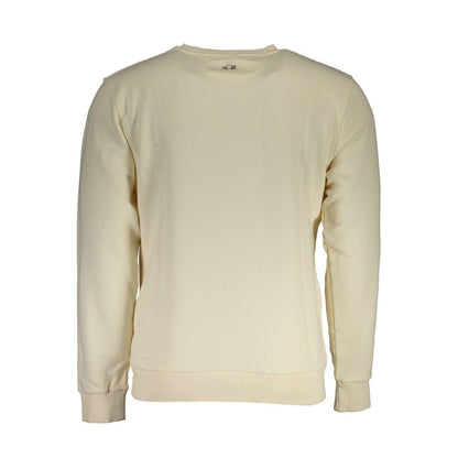 La Martina Bianco Cotton Mens Sweatshirt
