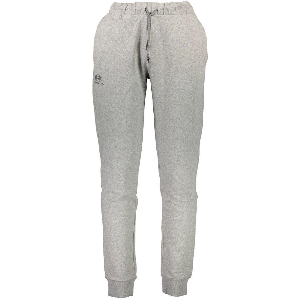 La Martina Gray Cotton Joggers (Workout Pants)